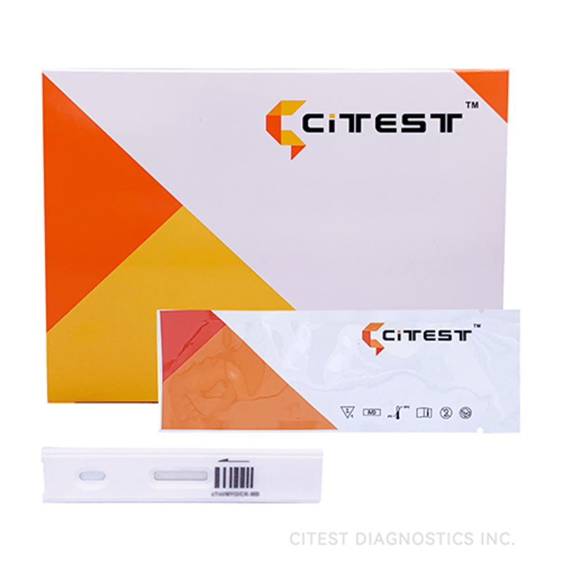 Тест касета для виявлення антигену H. Pylori: (VT-FI-HP-602, Citest Diagnostics., Inc.)